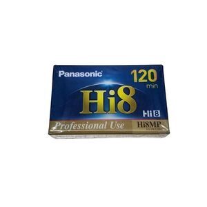 Panasonic HI-8 120 Minutes Sealed